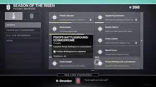 Destiny 2 - Chillin' | Weekly Activities