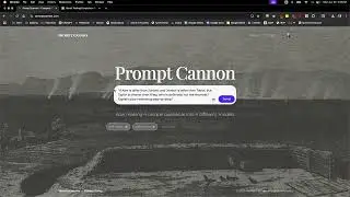 Pat Demos PromptCannon and Gets Blasted with Answers from Multiple LLMs