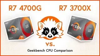 AMD Ryzen 7 4700G vs. AMD Ryzen 7 3700X - Geekbench CPU Comparison