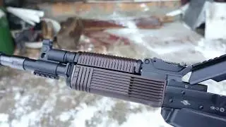 Установка цевья  РПК на ВПО 205, устранение люфта