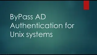 Allow unix nodes to bypass Active Directory auth