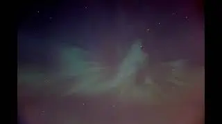 2023/04/24 01:10-01:17, northern lights in St.Petersburg