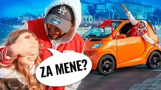 POKLANJAM SESTRI OD 10 GODINA AUTO - PRANK ! * rasplakala se *