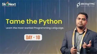 Tame the Python | Python for Beginners | 20 hours Course | Day 10