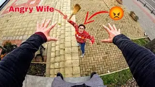 ESCAPING ANGRY WIFE 2 (Epic ParkourPOV Chase) 