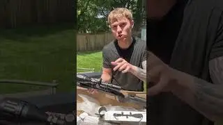How to install scope on airsoft sniper rifle #airsoft #airsoftunboxing