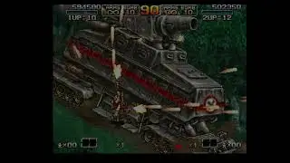 Metal Slug 6 | 2 Player Co-op Gameplay | Atomiswave on Sega Dreamcast
