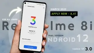 Realme 8i Realme UI 3.0 Early Access Application Open | Realme UI 3.0 Trail Update | How To Apply