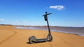 Ninebot Max по грунтовке часть 1