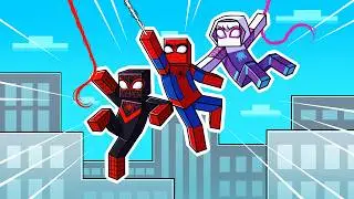 I Survived 1000 DAYS as SPIDEY in HARDCORE Minecraft - Amazing Adventures Compilation