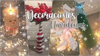 Decoraciones navideñas fáciles || AngieM_art ✨