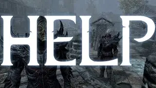 A very strange Skyrim glitch I have