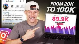 I Helped A Subscriber Get 100,000 Instagram Followers In 30 Days To Prove It's Not LUCK