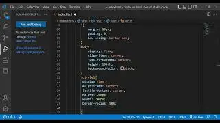 How to create Circle.ani.HTML.css