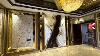 Stucco luxury wall design || @Rk_Creationart
