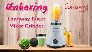 Longway Sage 500 W Juicer Mixer Grinder Unboxing