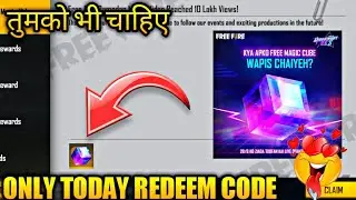 Free Fire New Magic Cube Redeem Code Only For Today CONFIGURATIÒN perfect Para SAMSUNG A3,A5,A6,A7