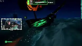 Sinking an athena champion boat in Sea of Thieves