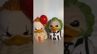 Terrifying ducklings 🐥 👻☠️￼