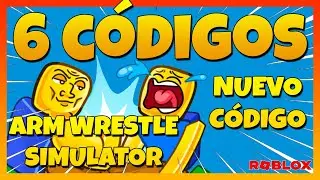 Nuevo código💪6 CODIGOS ACTIVOS de ARM WRESTLE SIMULATOR Roblox en Junio 2023 💪 EMiLiOR
