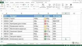 Excel 2013 Расширенные возможности условного форматирования