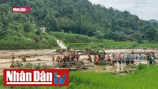 Lào Cai: Sạt lở khiến 8 ngôi nhà bị vùi lấp