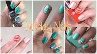 3 Quick and Easy Holiday Nails | PlaneBeauty
