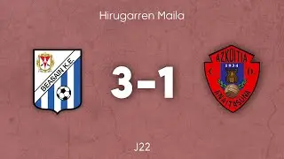 Beasain 3-1 Anaitasuna (22.  Jardunaldia)