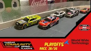 NASMAR Playoffs @Gateway //S5 R28// NASCAR Stop Motion