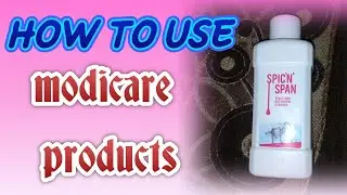 how to use modicare products *SPIC N SPAN* Liquid / Demo 🙏🙏🙏👍👍👍 useful product.