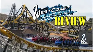 West Coast Racers FULL REVIEW - Brand New Coaster at Six Flags Magic Mountain