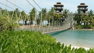 PALAWAN BEACH SENTOSA ISLAND SINGAPORE WALKING TOUR
