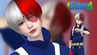 LOS SIMS 4: CREANDO A SIM SHOTO TODOROKI (My Hero Academia) + DOWNLOAD