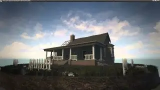 Derelict  House Diorama [Day/Night Cycle]