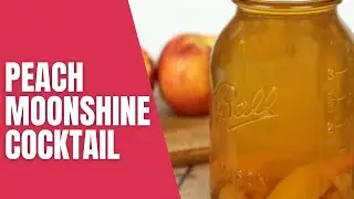 Peach Moonshine Cocktail