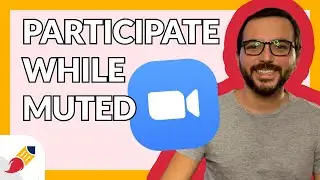 Participate in a Zoom meeting while muted