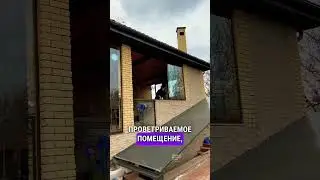 Безрамное раздвижное остекление 