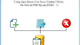 Using Ajax, jQuery Live Add | Edit | Delete MySQL records using PHP (PART - 1)