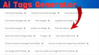 ai tag generator for youtube||how to do seo of youtube videos||youtube video keyword search#ranking