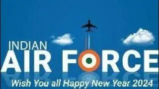 Indian Airforce Wish You happy New Year 2024 #iaf #rimc  #happynewyear2024#rms#sainikschool #youtube