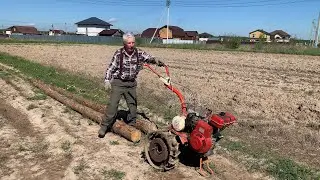мотоблок - трелевщик