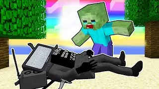 TİTAN TV MAN İLE TATİLE GİTTİK 🏝️ AZ KALSIN ÖLÜYODU 🥵 - Minecraft