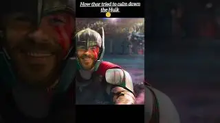 How Tony tried to calm down the Hulk 😂 #shortsviral #viral