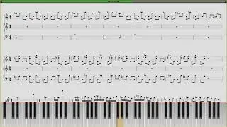 Disturbed - Indestructible piano sheets