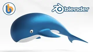 Modeling a whale in Blender 2.8 with proportional editing – Tutorial