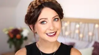 Autumn/Fall Makeup | Gold Eyes & Berry Lips | Zoella