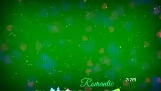 Awesome Romantic Green Screen Effect
