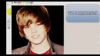 how to change the background of an image in paint(easy)