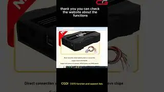 CGDI CG70 function and support list #automobile #fix #mechanic #service #repair #CG70#airbag