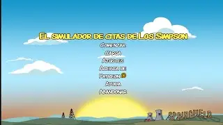 THE SIMPSONS DATING SIM [V0.13.0] EN ESPAÑOL PARA ANDROID 